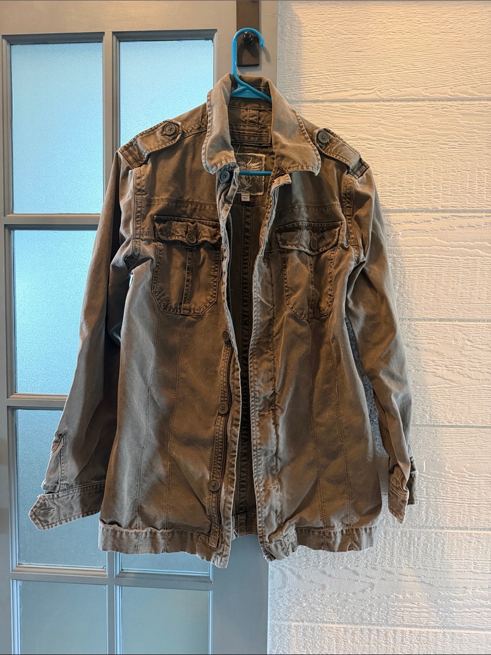 Military Field Jacket - Washed Olive